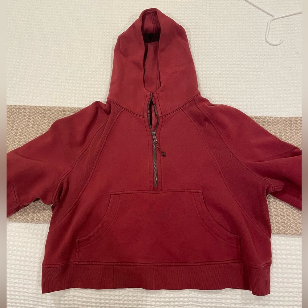 Lululemon scuba oversized half zip hoodie
